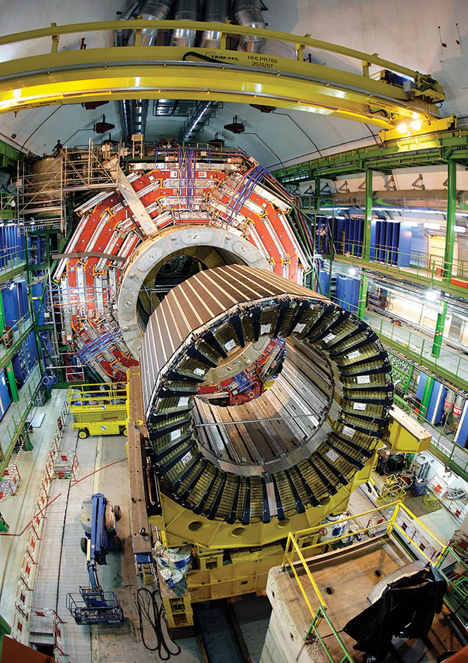 Electromagnet used in particle accelerator