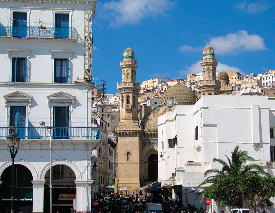 City square in Algiers, Algeria