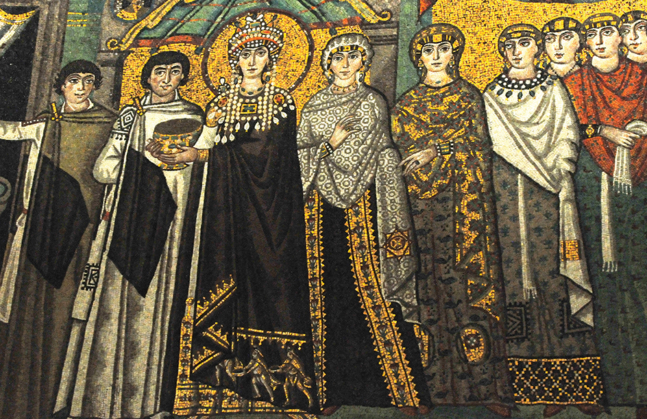 Empress Theodora and her court