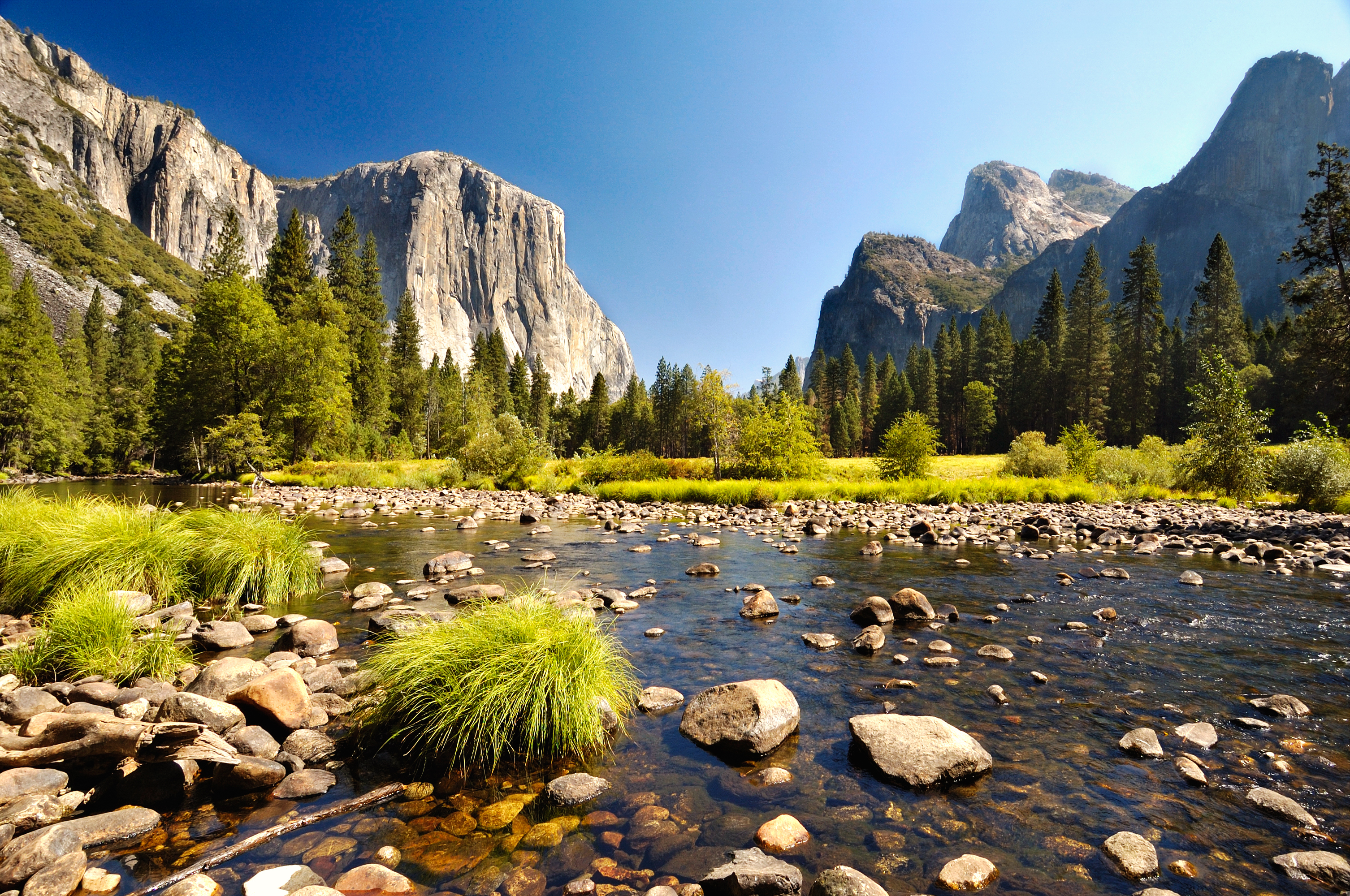 Merced River in California's Yosemite National Park