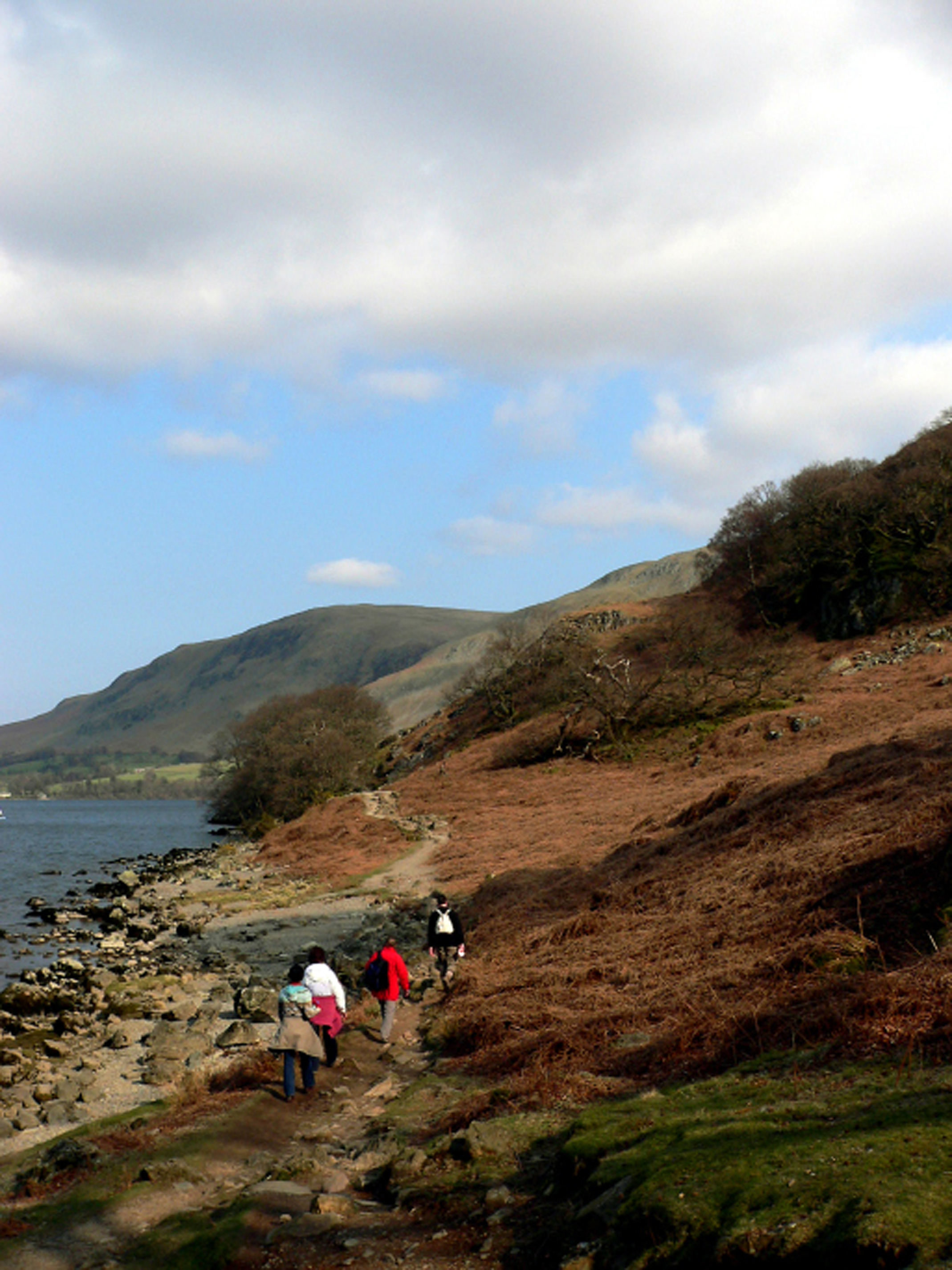 Hiking is a favorite English pastime