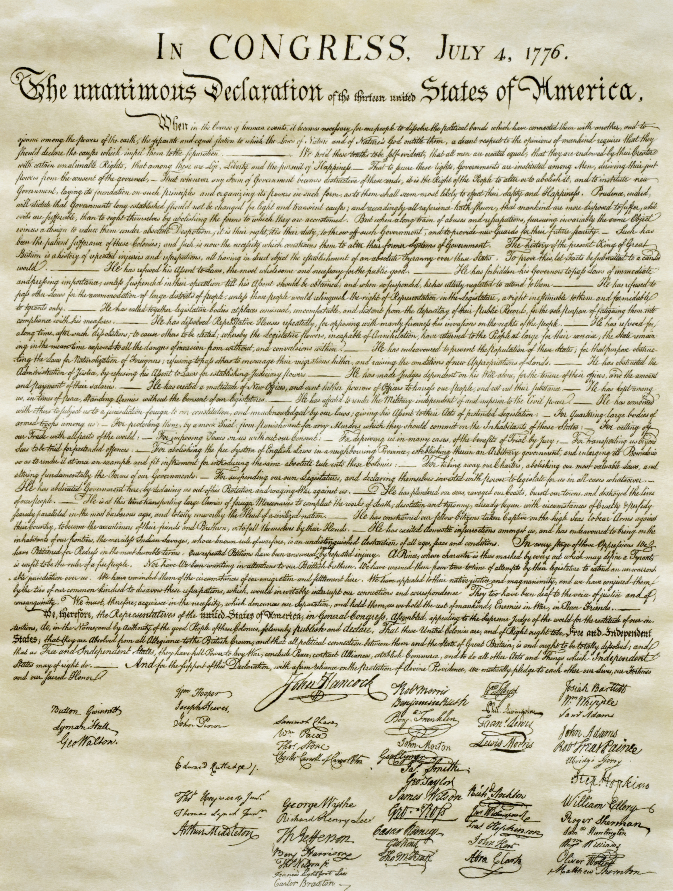 Declaration of Independence