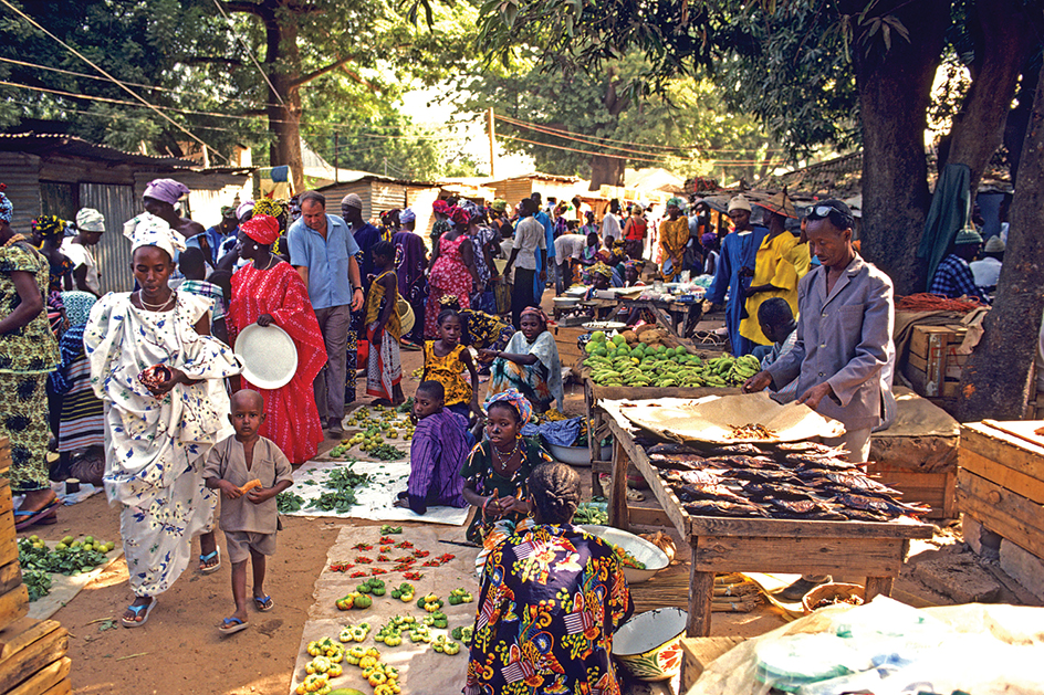 Gambian market