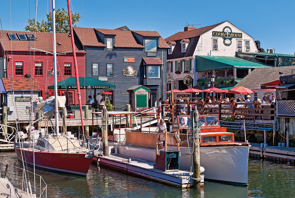 Bowen's Wharf in Newport, Rhode Island