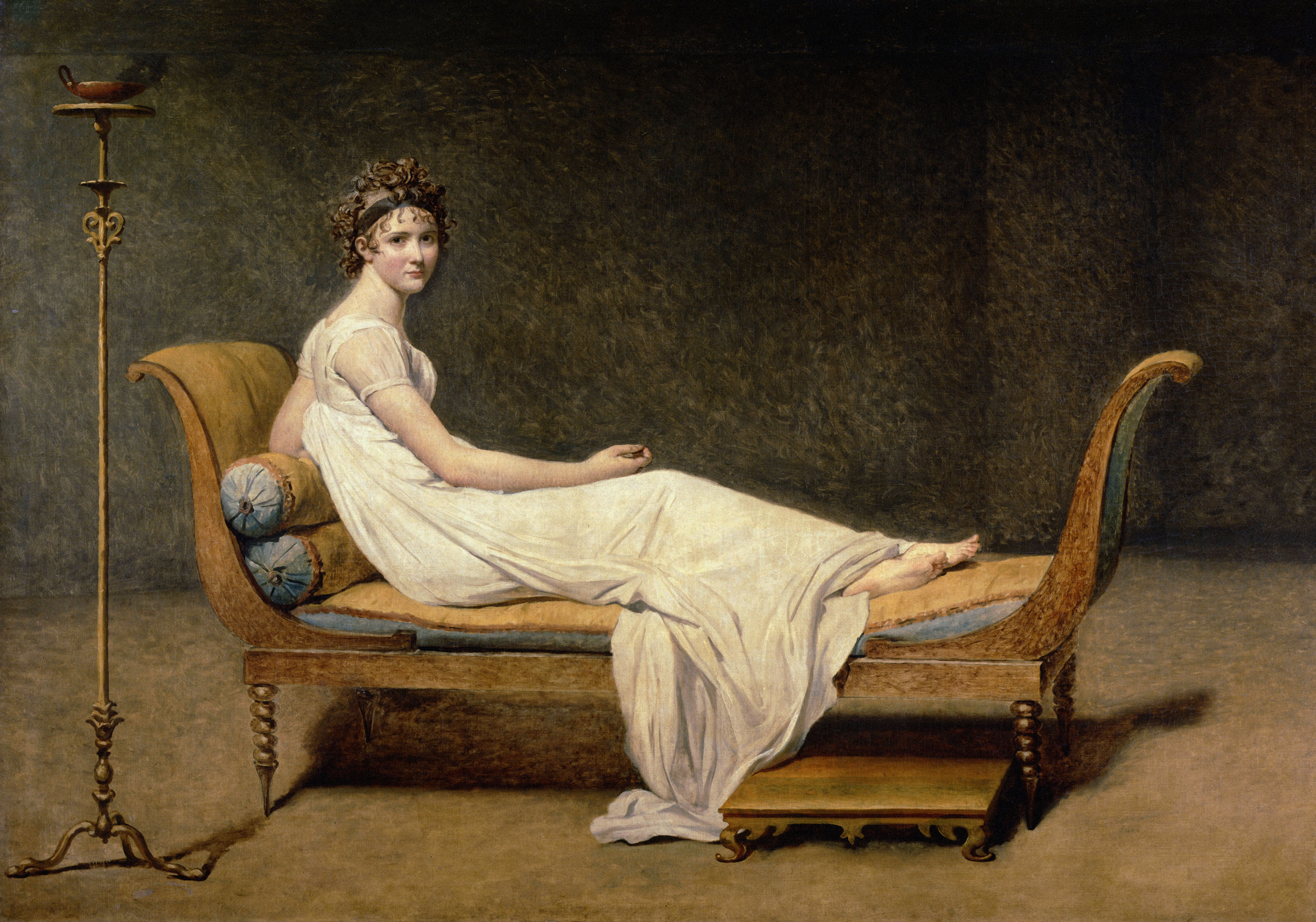 Jacques Louis David's Portrait of Madame Récamier