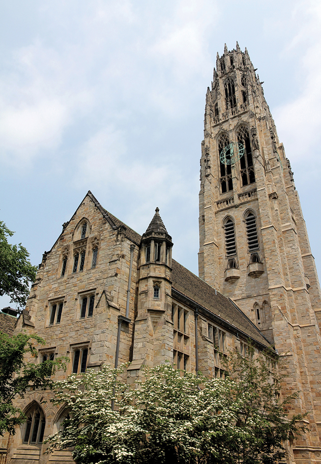 Yale University's Harkness Tower