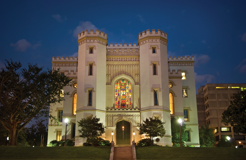 The Old State Capitol in Baton Rouge