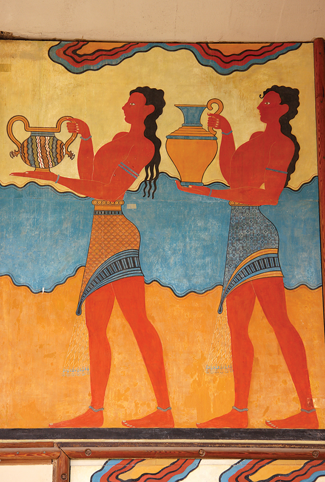 Minoan wallpainting