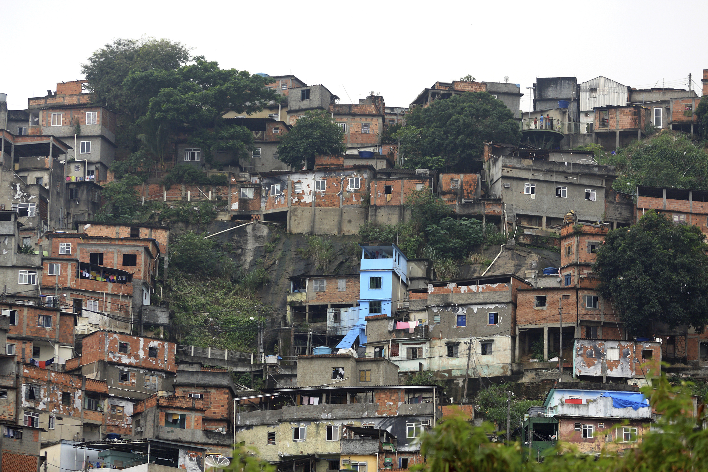 Slum in Rio de Janeiro, Brazil