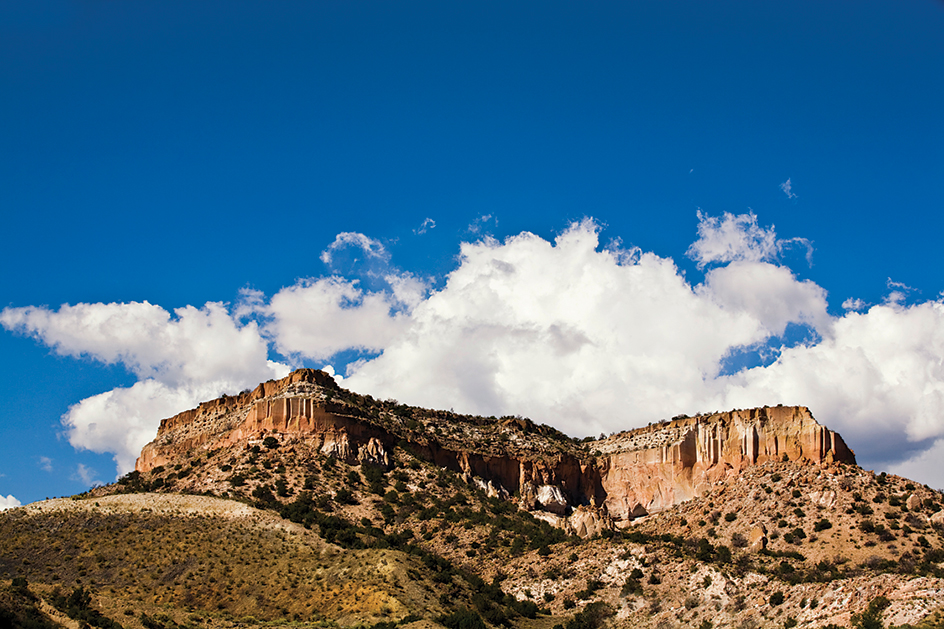 A mesa in New Mexico