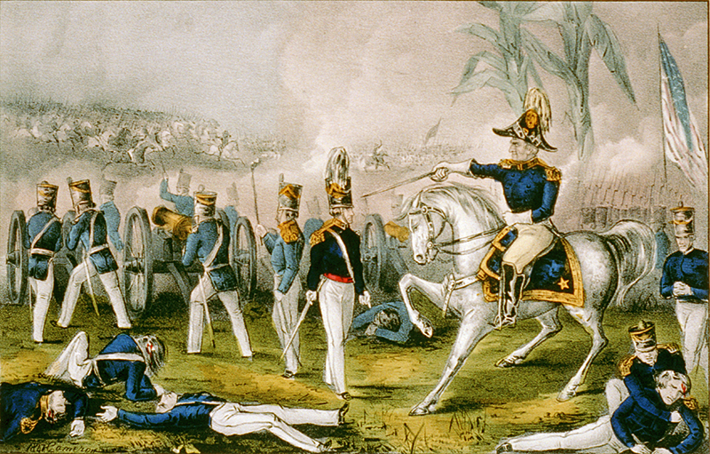 Zachary Taylor at the Battle of Buena Vista