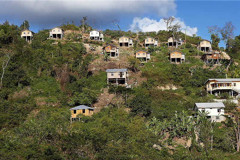 Rural houses in Grenada