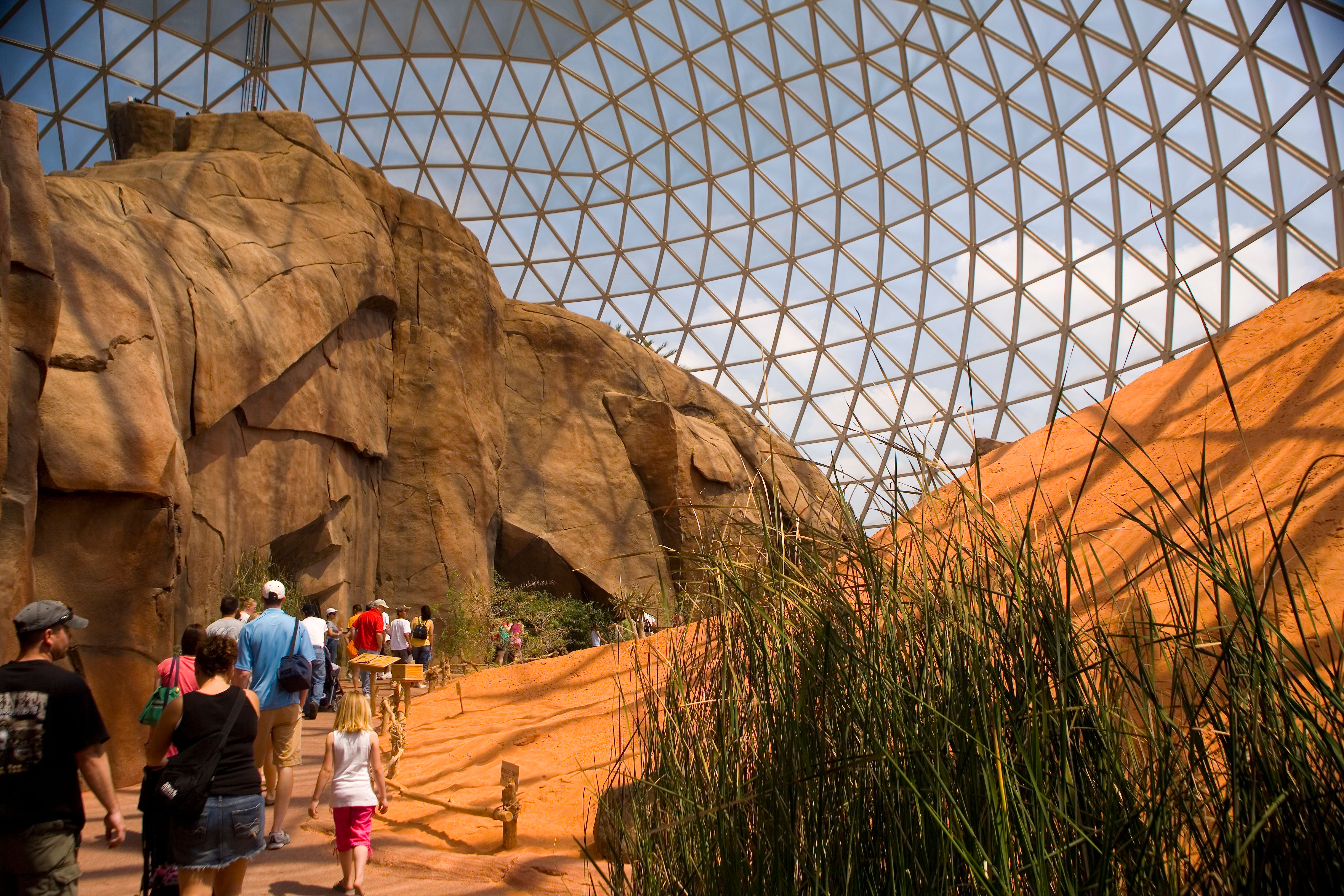 Desert Dome at the Henry Doorly Zoo in Omaha, Nebraska