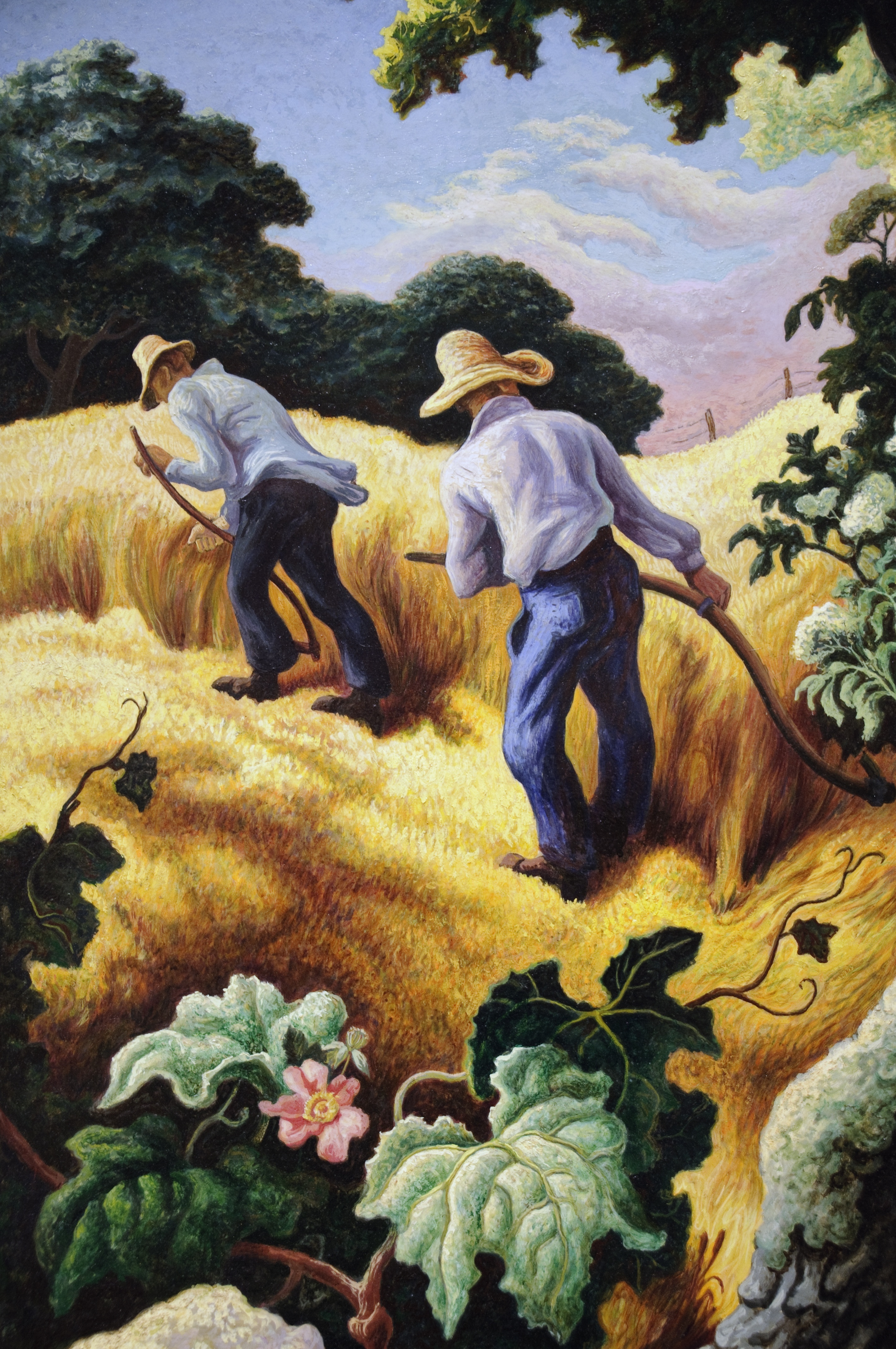 July Hay by Thomas Hart Benton