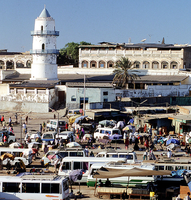 The city of Djibouti