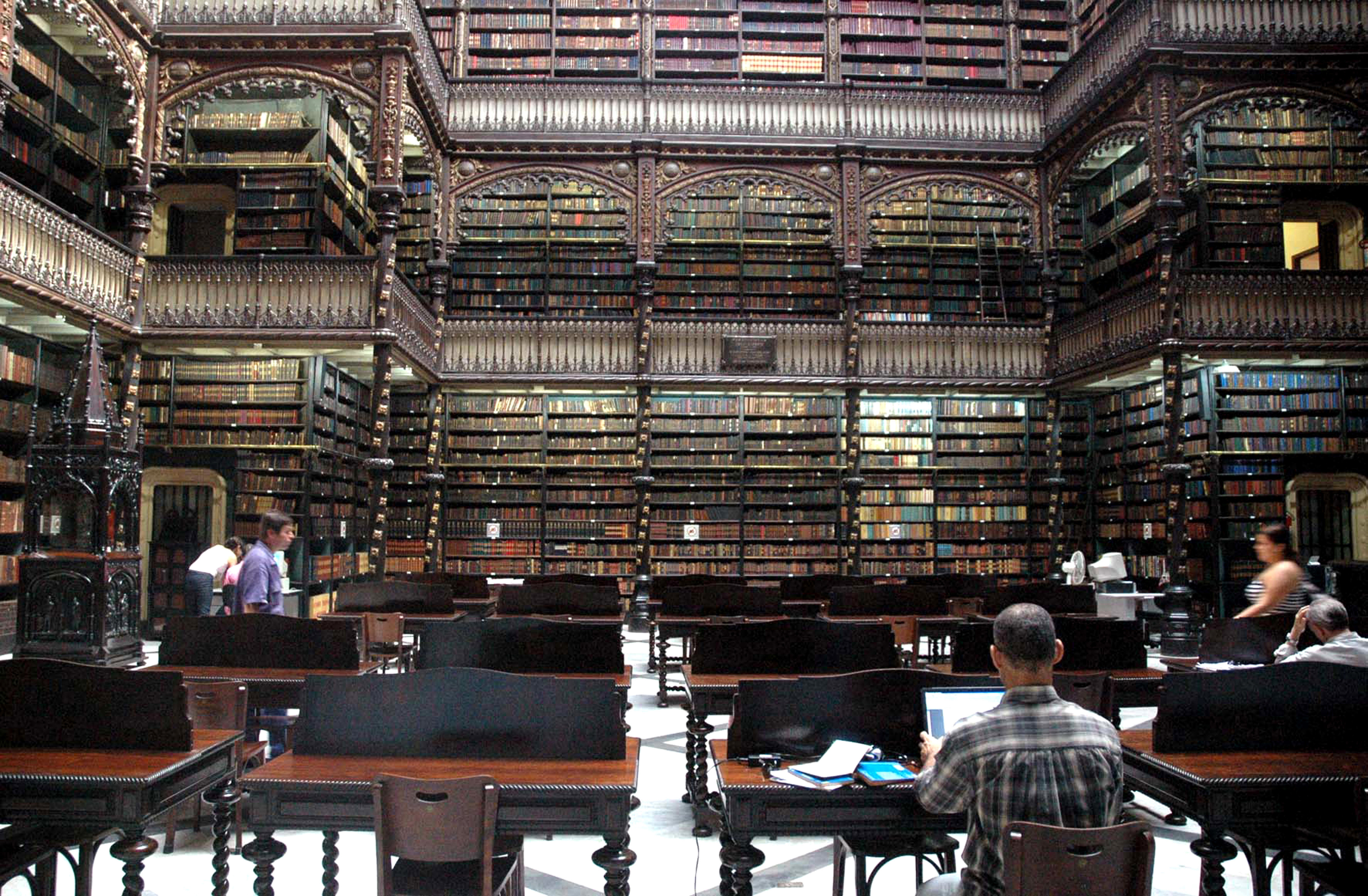 Real Gabinete Português de Leitura in Rio de Janeiro