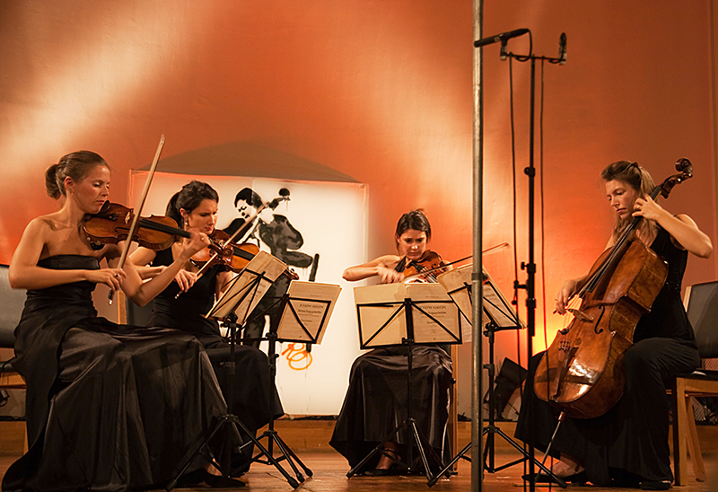 Chamber music string quartet