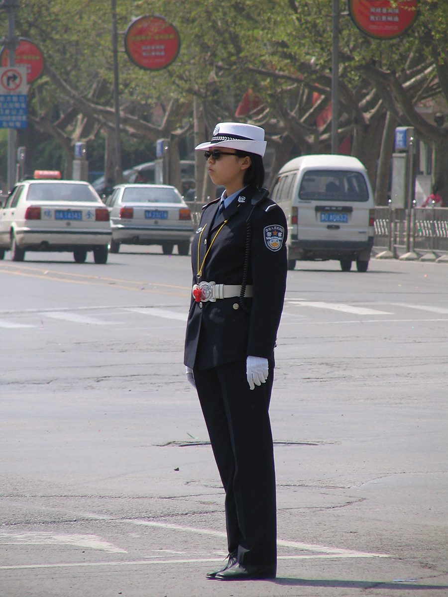 Chinese police officer