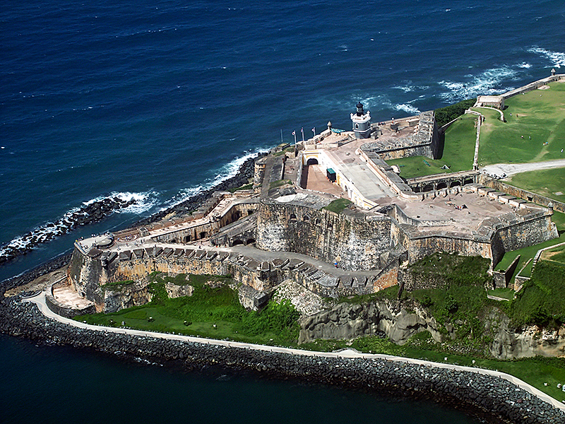 El Morro fortress, San Juan, Puerto Rico