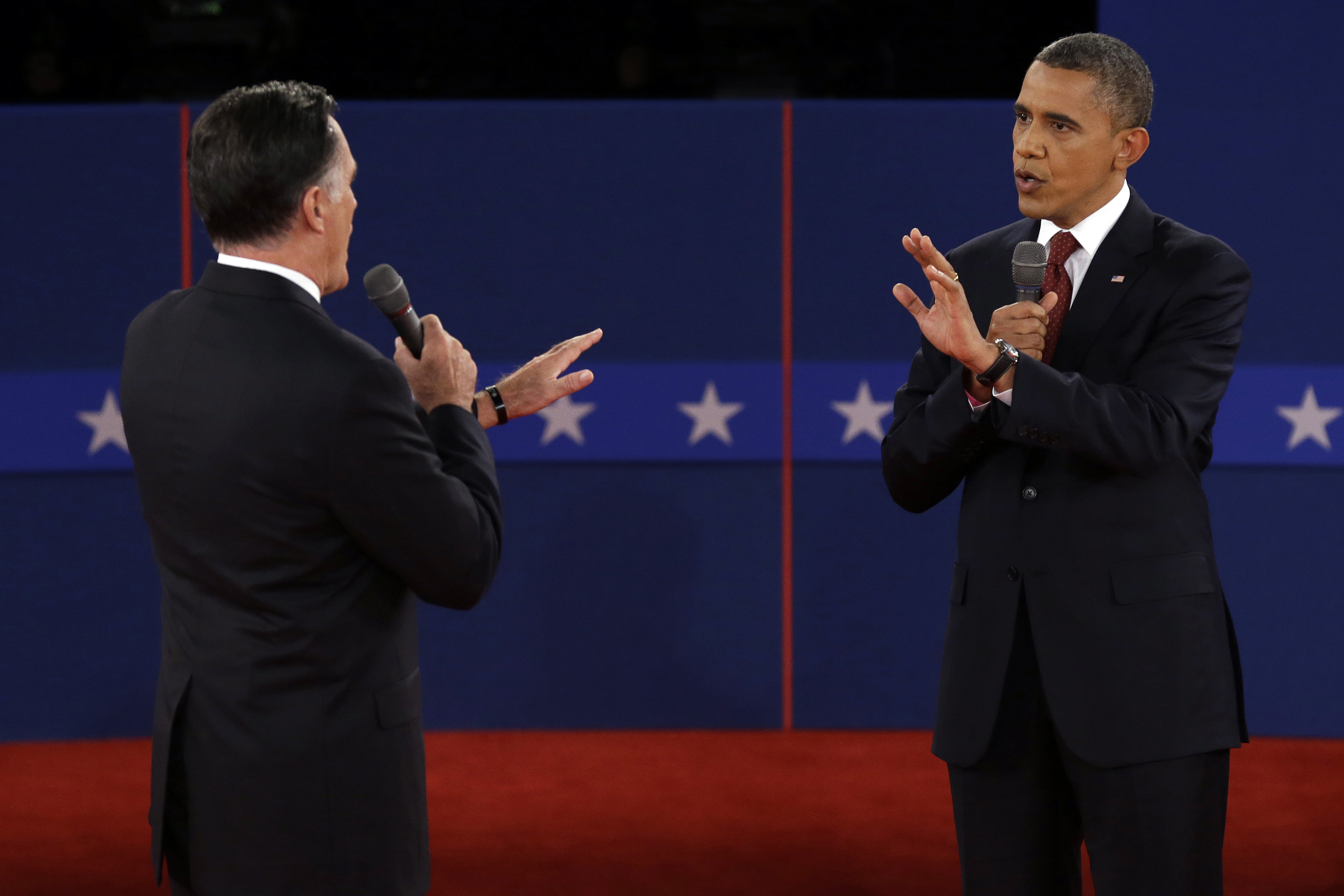 Obama-Romney presidential election debate, 2012