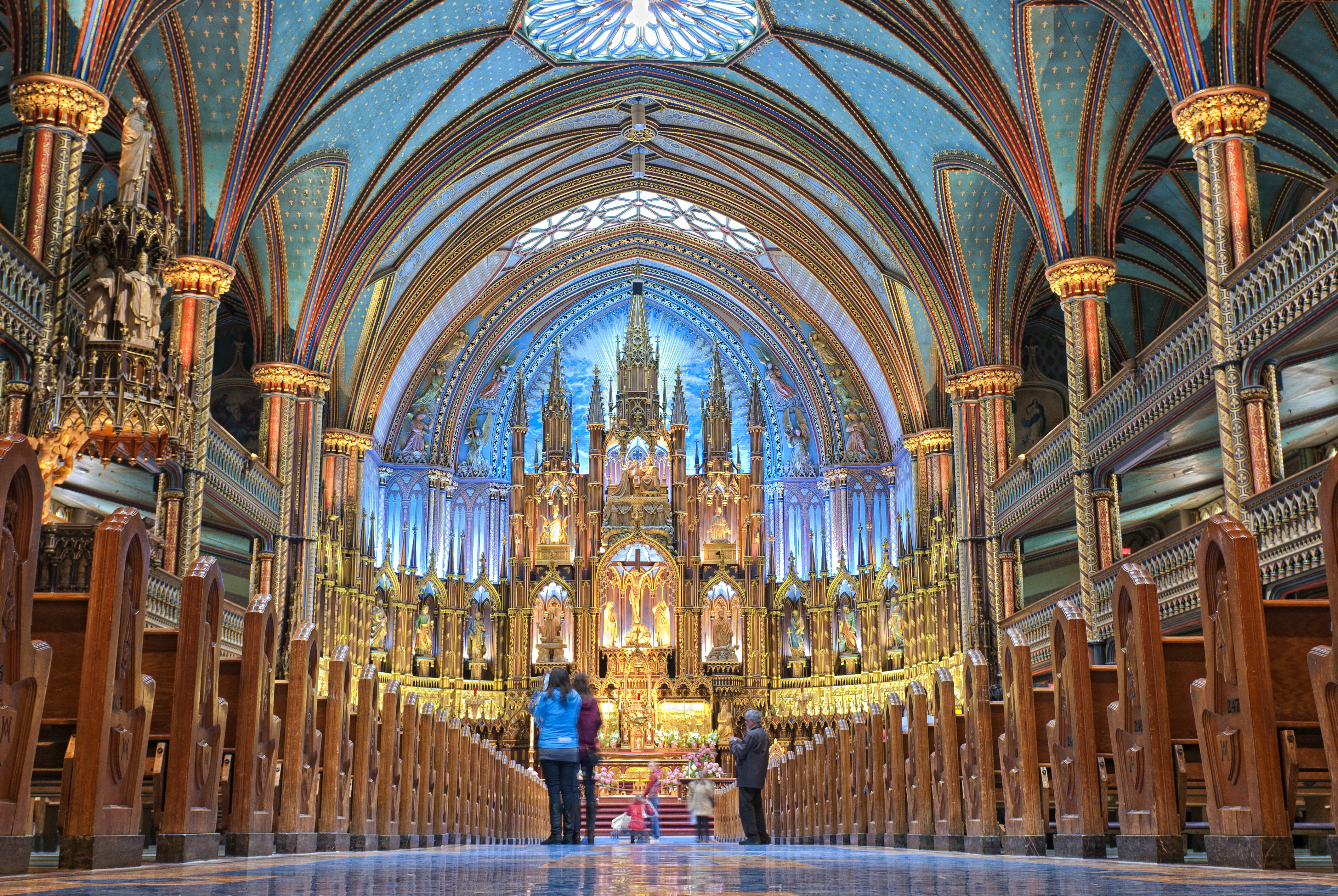 Basilique Notre-Dame (Notre Dame Basilica), Montreal, Canada