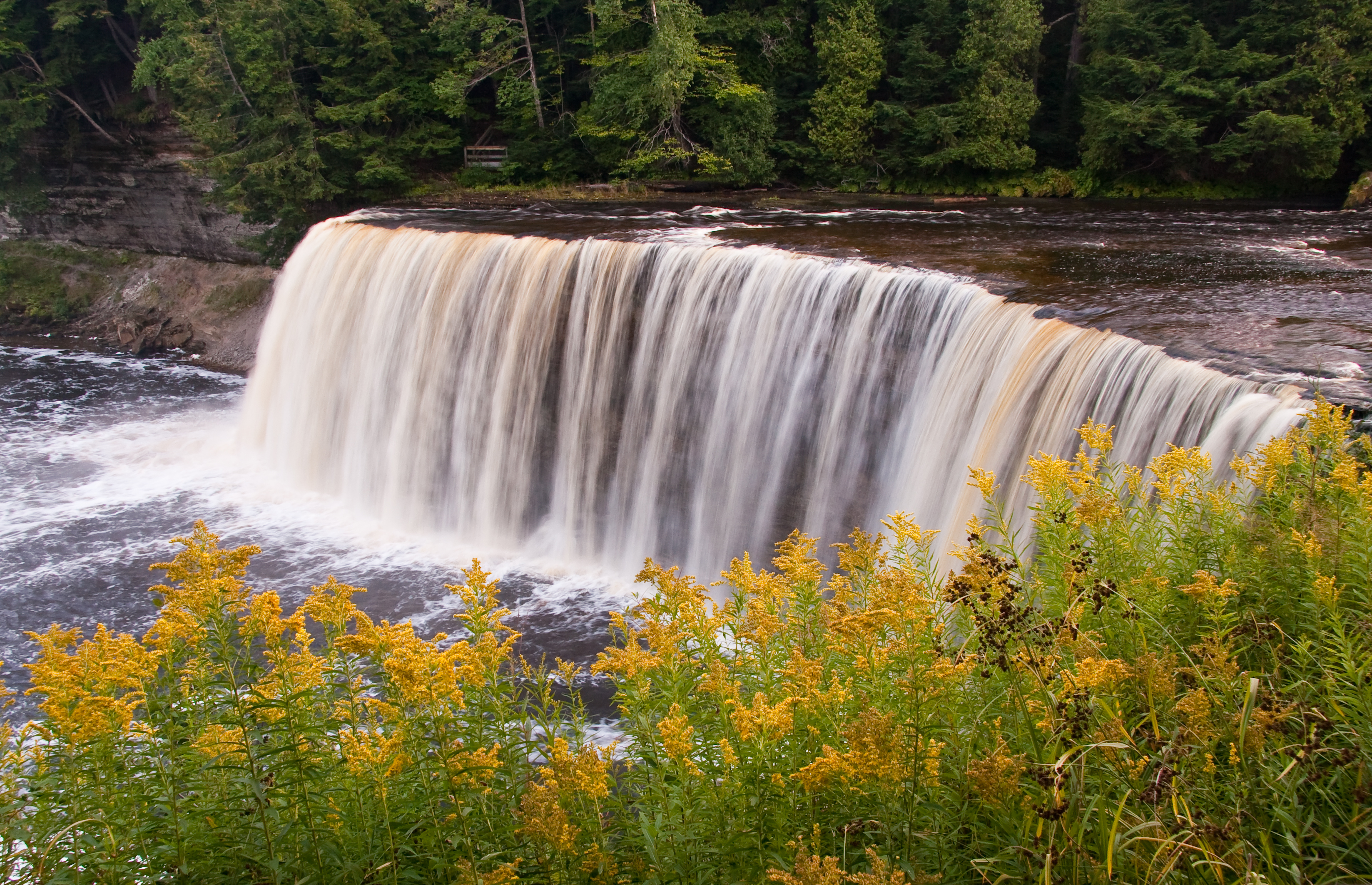 Upper Tahquamenon Falls in Michigan