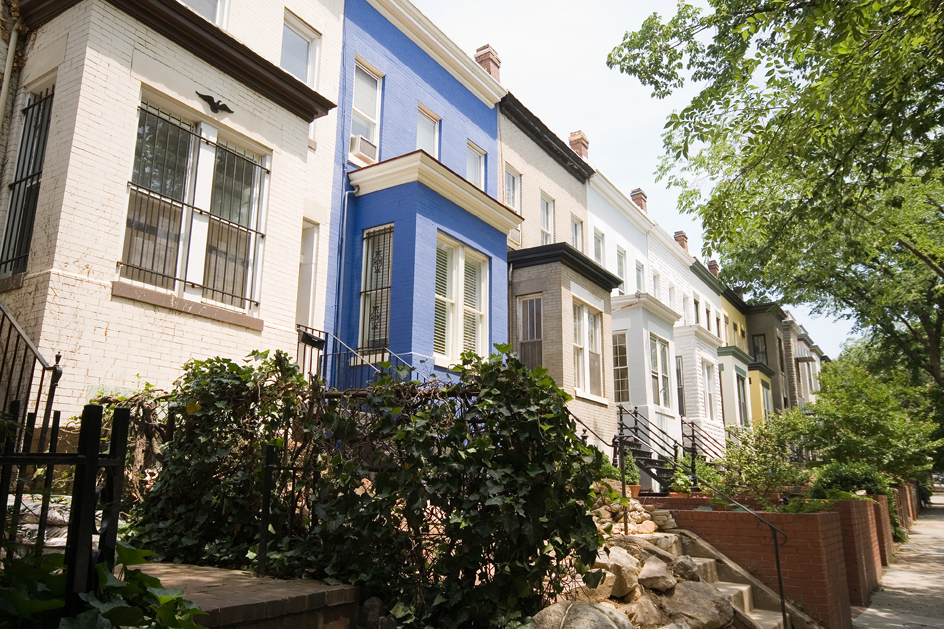 Row houses in Washington, D.C.