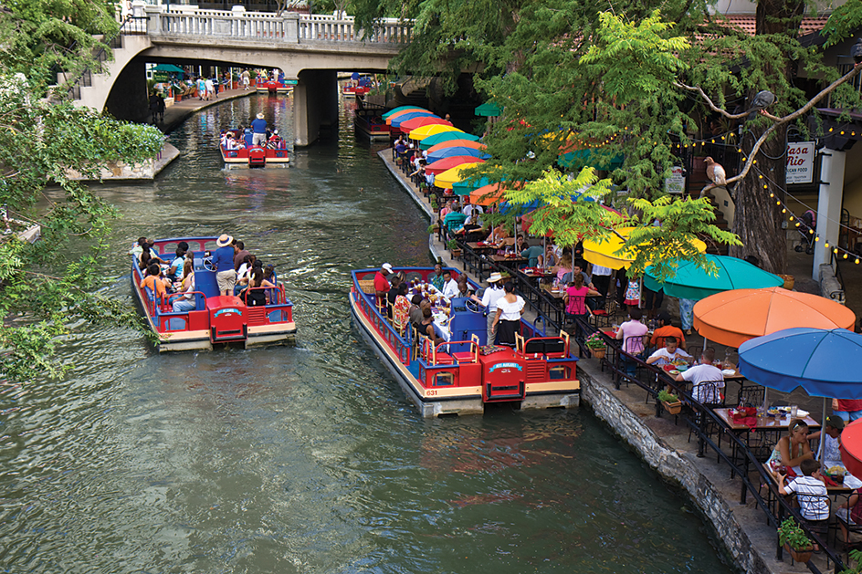 Paseo del Rio in San Antonio