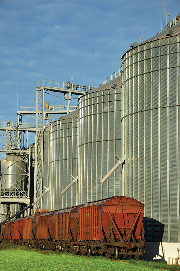 Country grain elevator