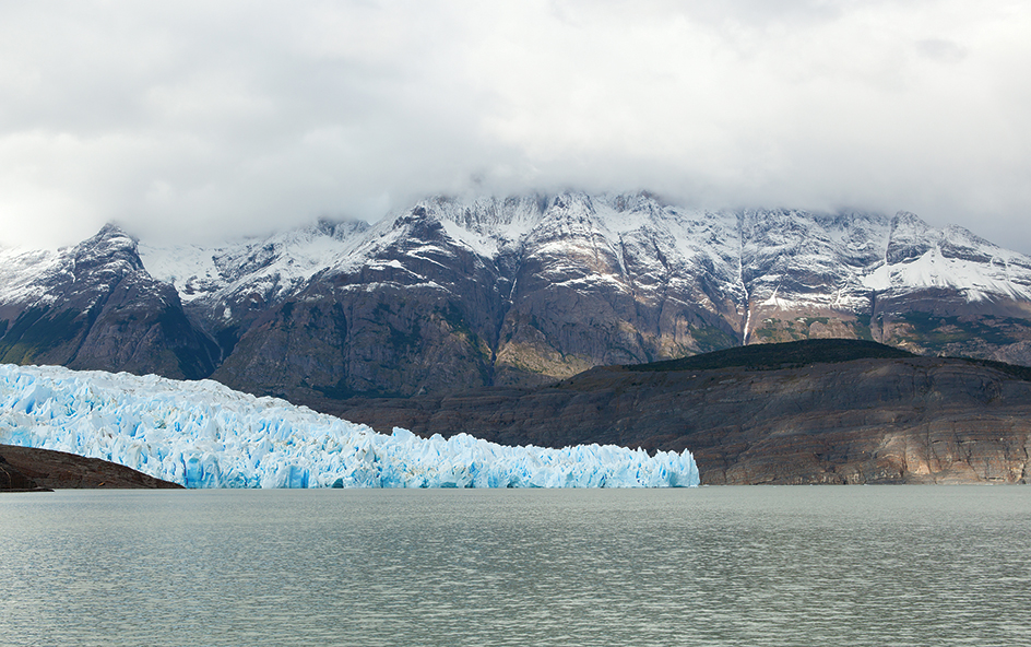 Glacier in southern Chile