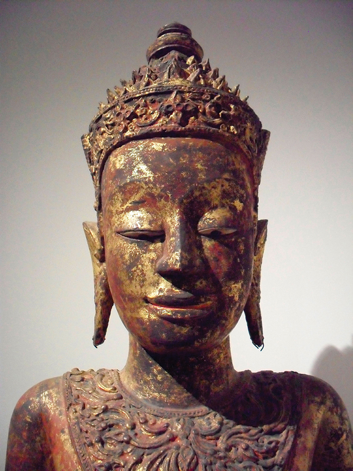 Buddhist head