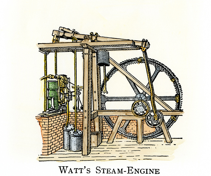 James Watt's steam engine