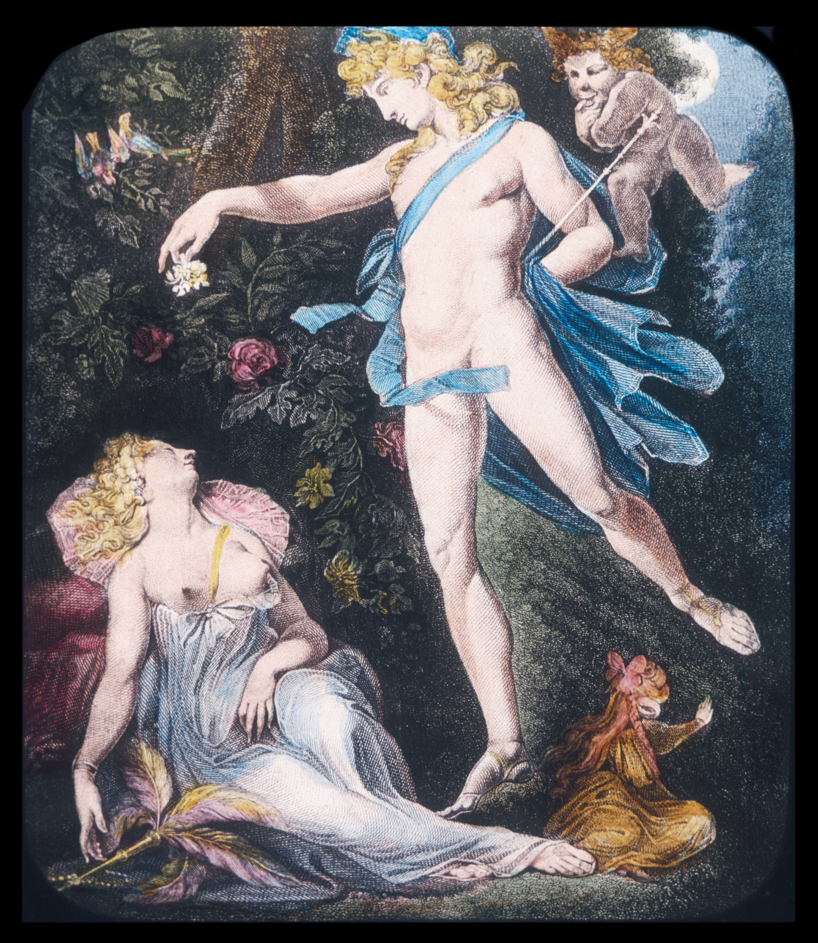 Oberon and Titania, king and queen of fairies