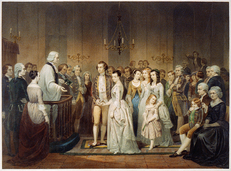 George Washington married Martha Custis in 1759