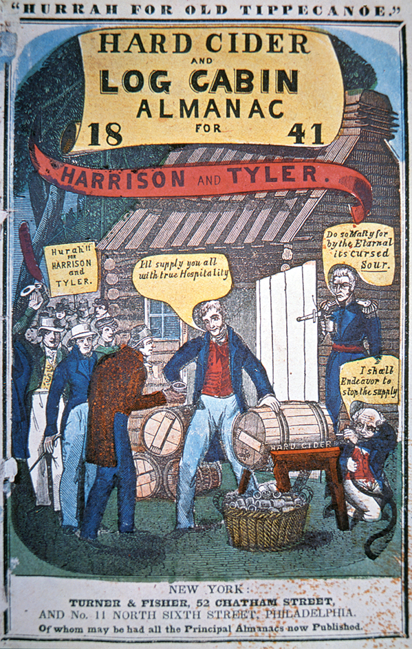 Cartoon from the 1840 campaign