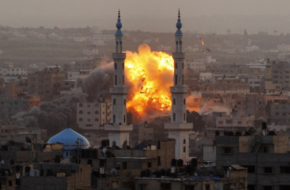 Israeli air strike on Gaza