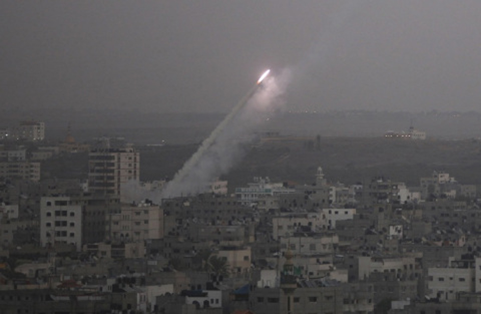 Gaza Strip rocket launch