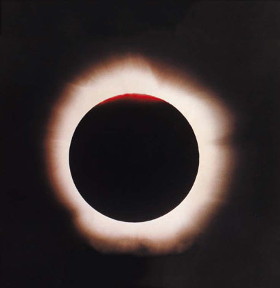 A total solar eclipse