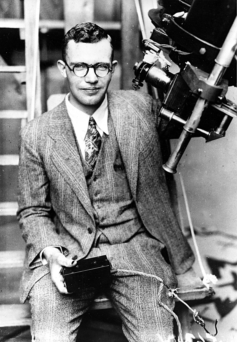 American astronomer Clyde Tombaugh