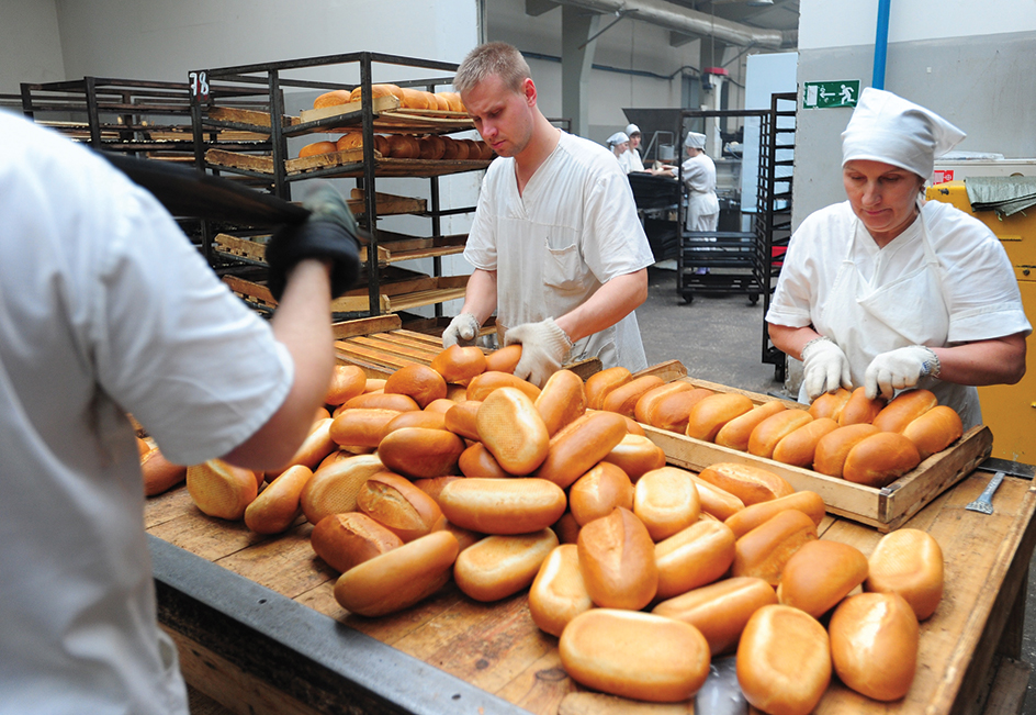 Bakery workers