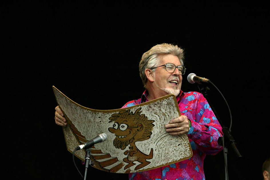 Australian entertainer and singer Rolf Harris