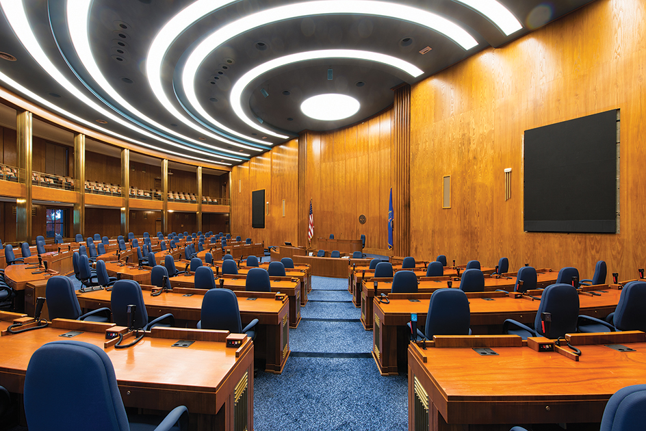 North Dakota house chambers