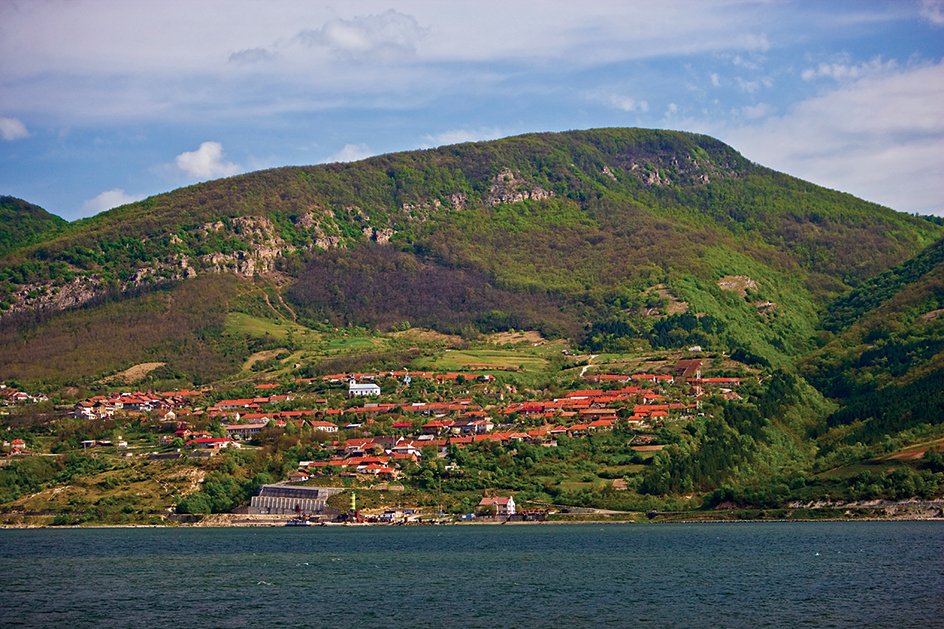 Village on the Danube River