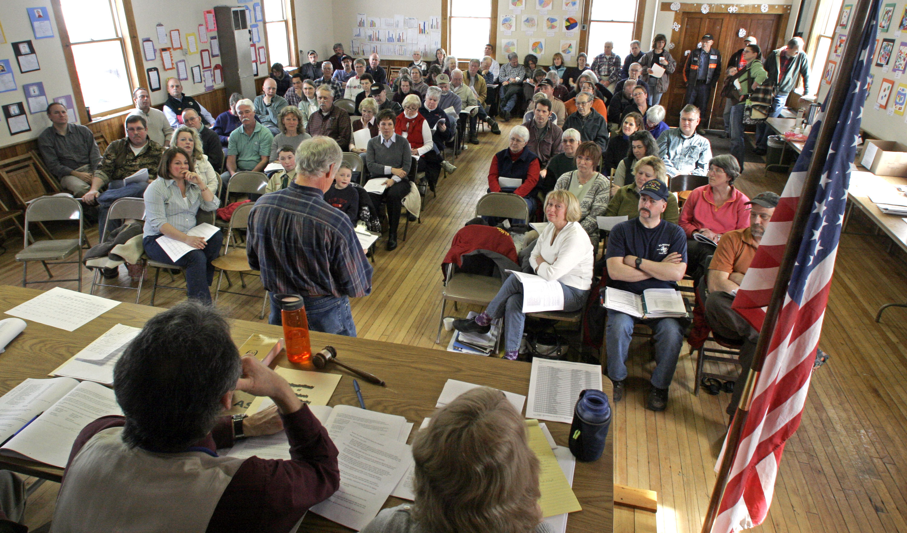 Town meeting in Vermont