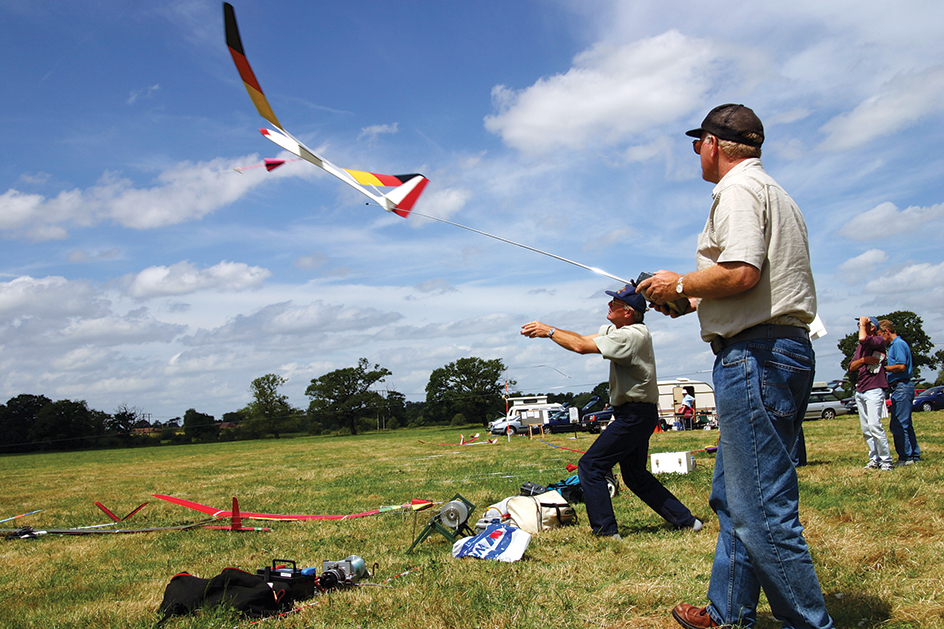 Radio control model airplane