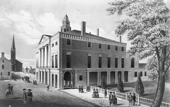 Federal Hall in 1789