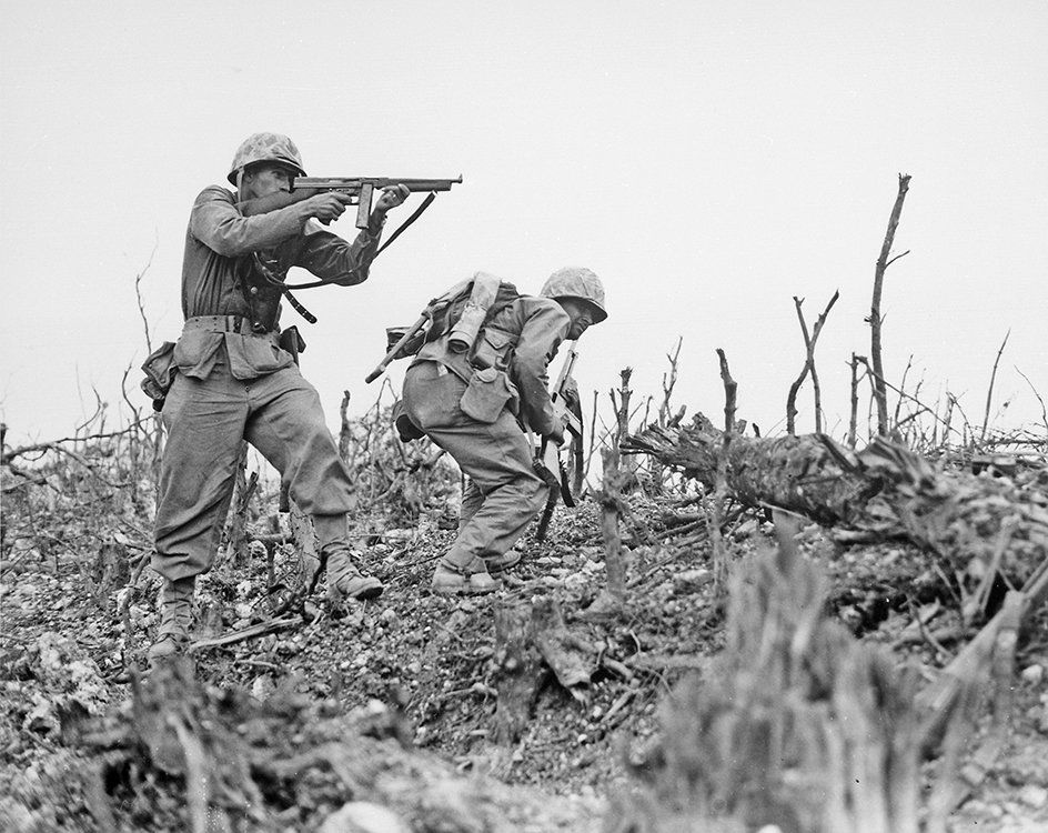 United States Marines on Okinawa