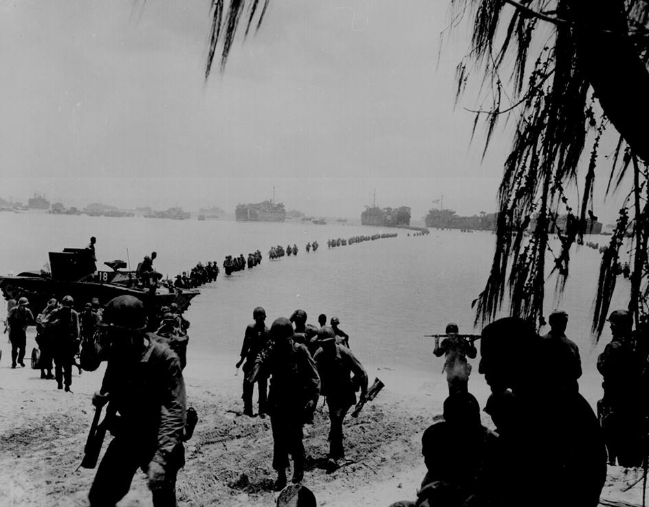 United States troops on Saipan