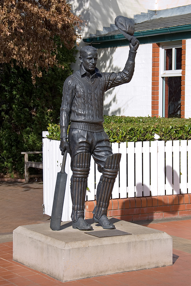 Australian cricketer Don Bradman