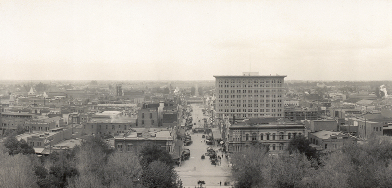 Fresno, California, in 1915